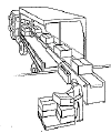 telescopic conveyors for ditribution warehouses_boom conveyors
